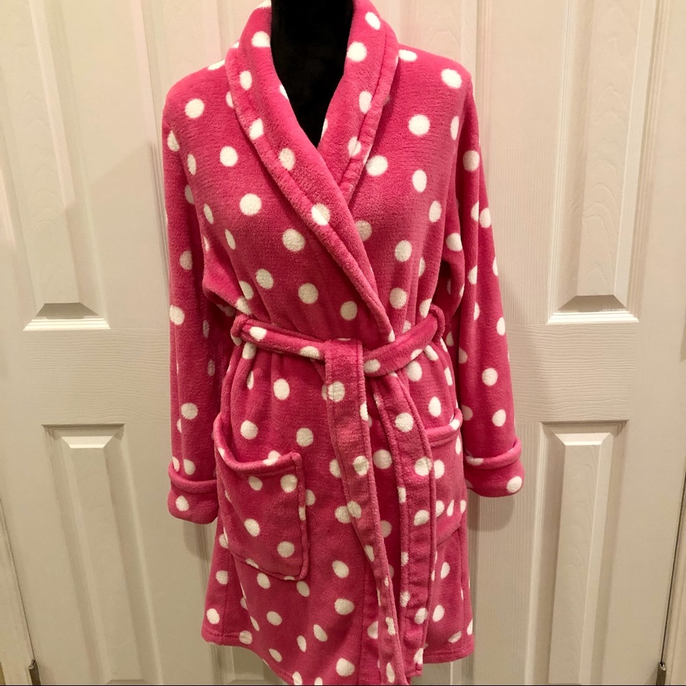 Betsey Johnson Fuzzy Robe Size L/XL